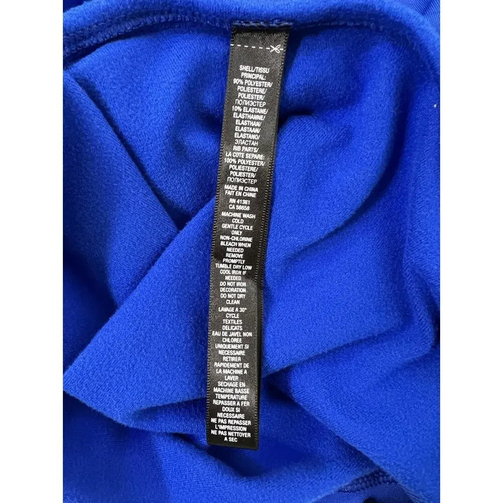 RLX Ralph Lauren Men’s Full Zip Jacket Blue Size L Athletic Fit Polyester - Picture 9 of 11